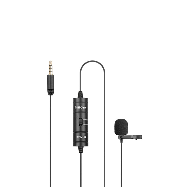 BOYA BY-M1S Universal Lavalier Microphone BOYA BY-M1S Universal Lavalier Microphone